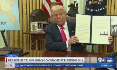 Trump Signs Bill Government Shutdown