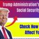 Trump Social Security Changes 2025