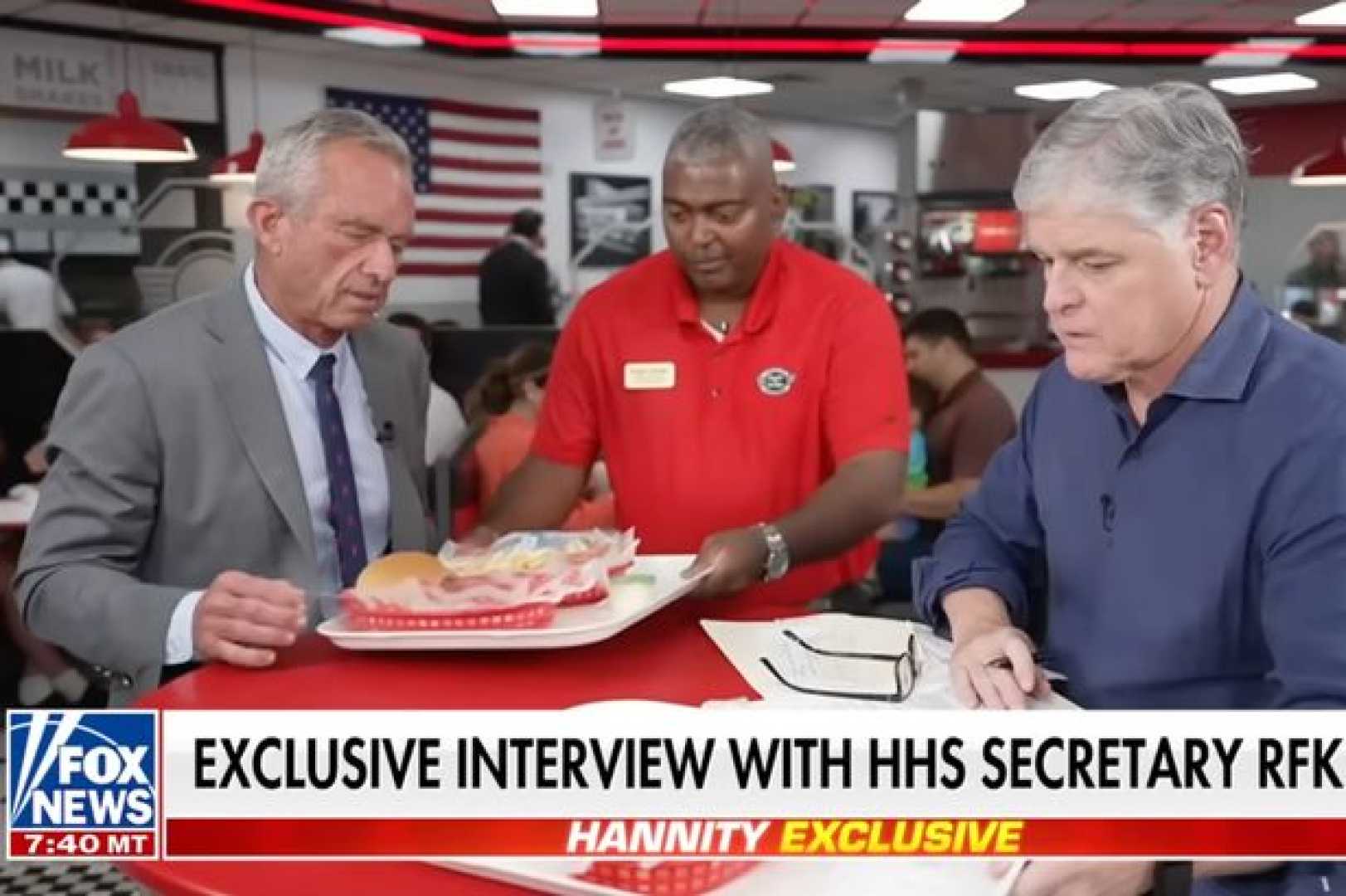 Trump Weight Loss Interview Steak N Shake