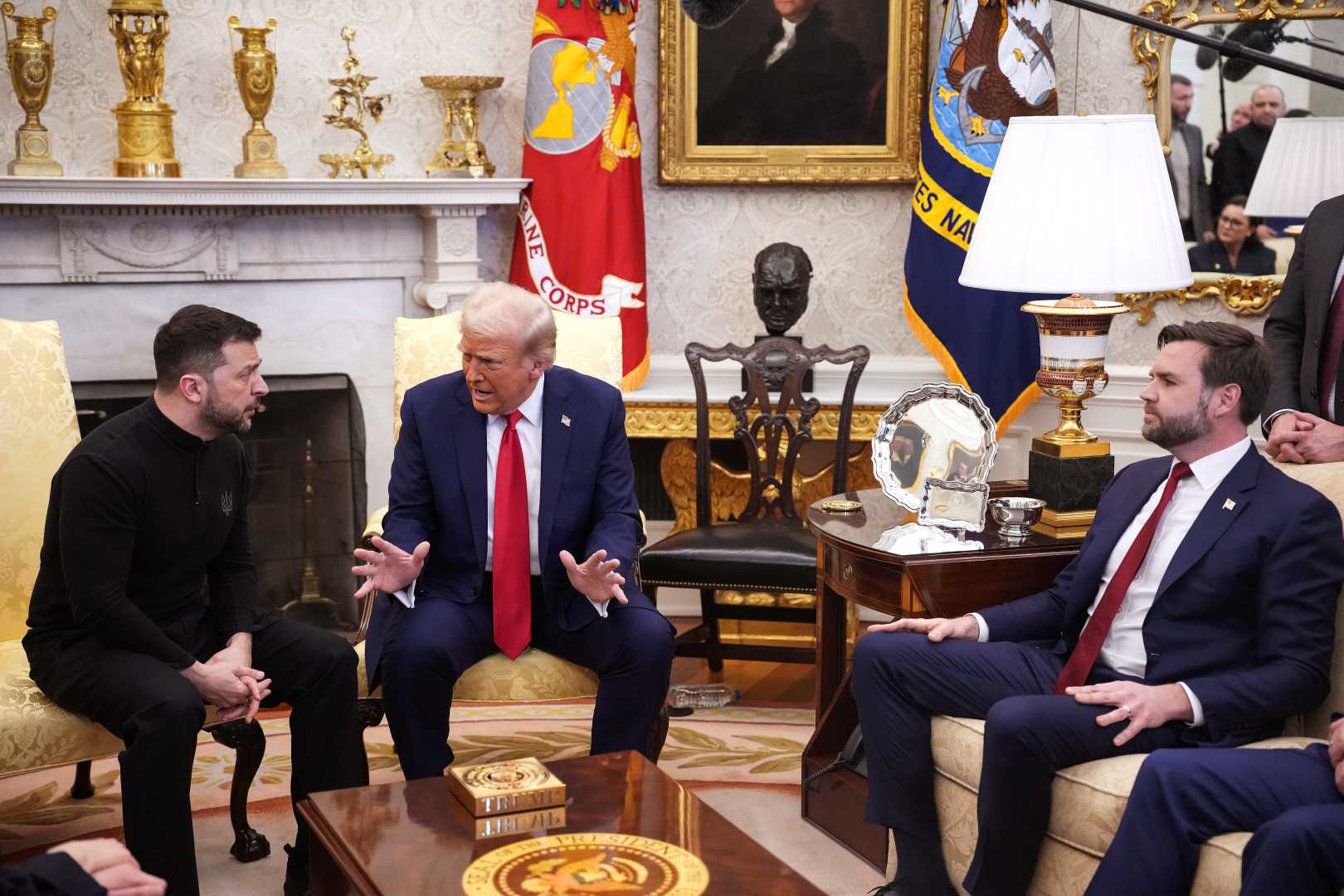 Trump Zelenskyy Oval Office Meeting 2025