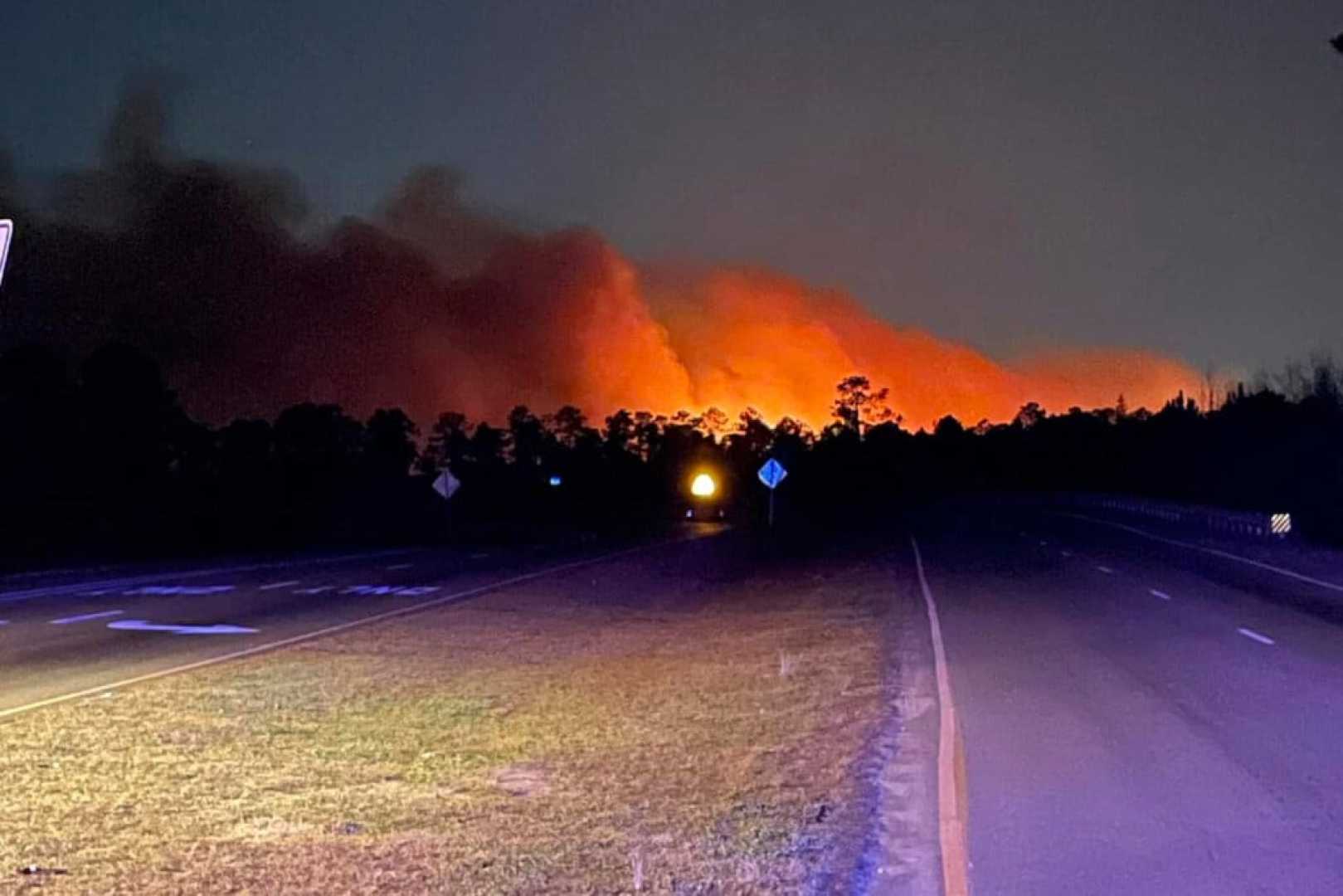 Tryon North Carolina Wildfires 2025