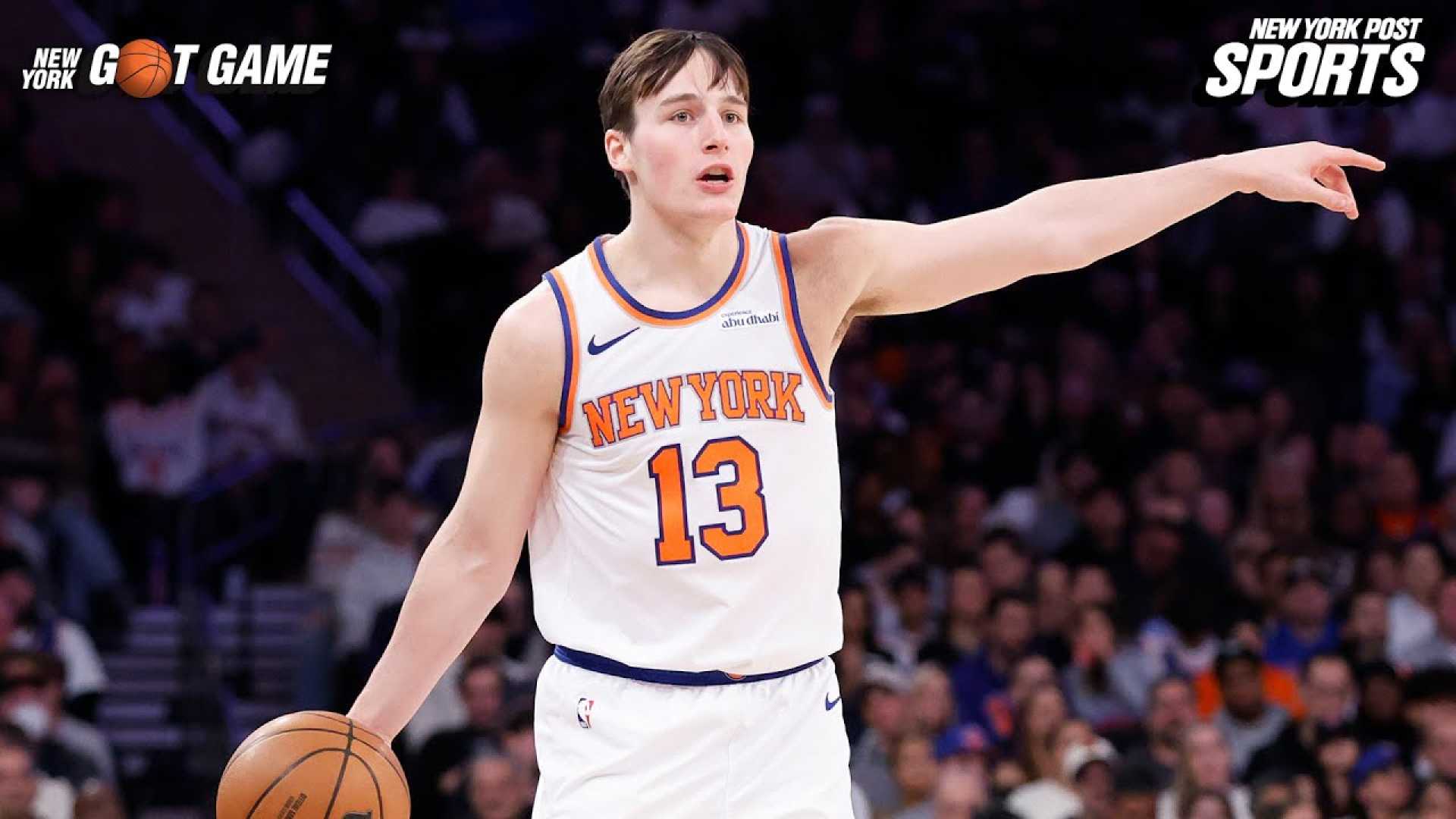 Tyler Kolek New York Knicks Basketball