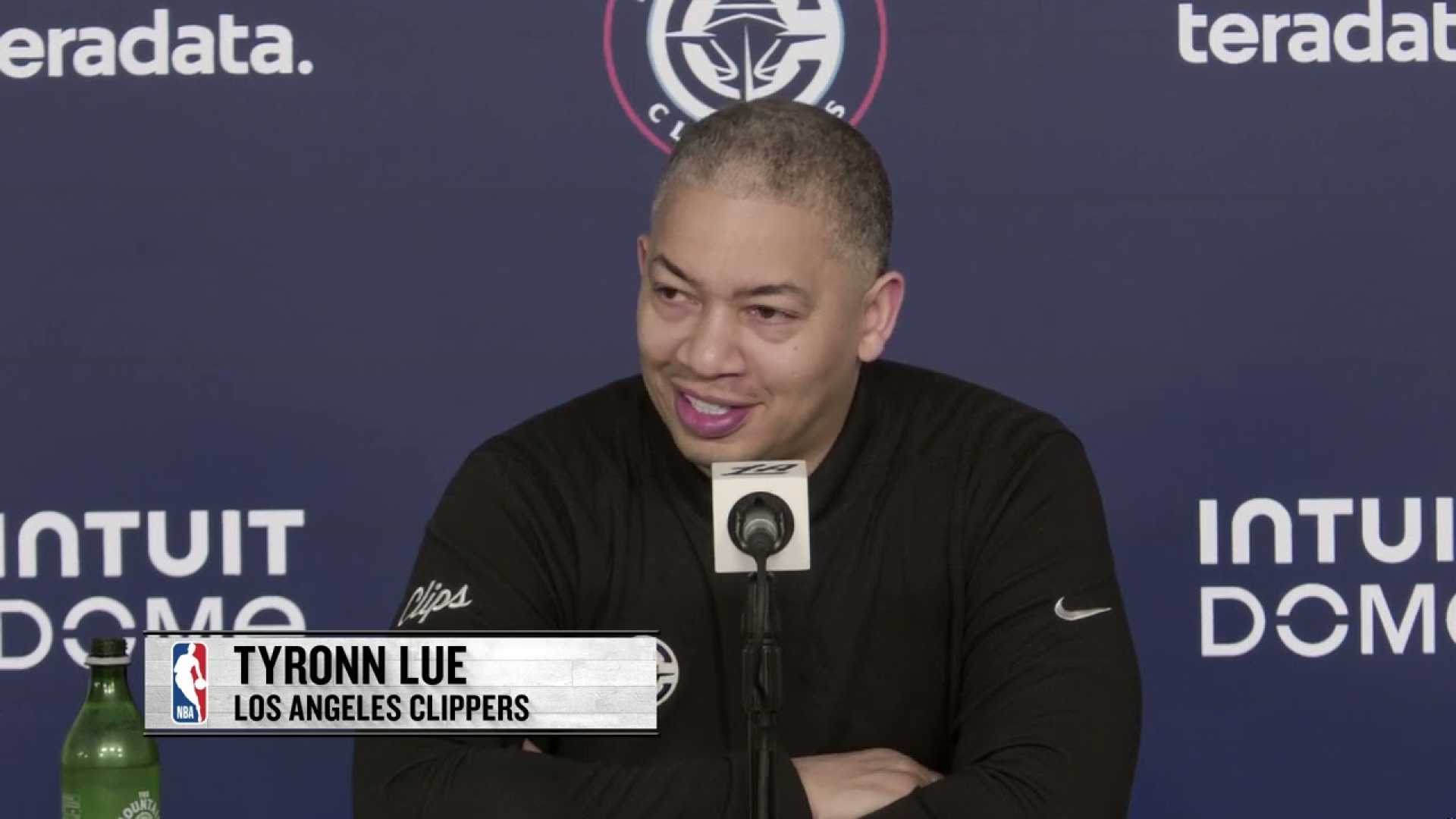 Tyronn Lue Clippers Coach Press Conference