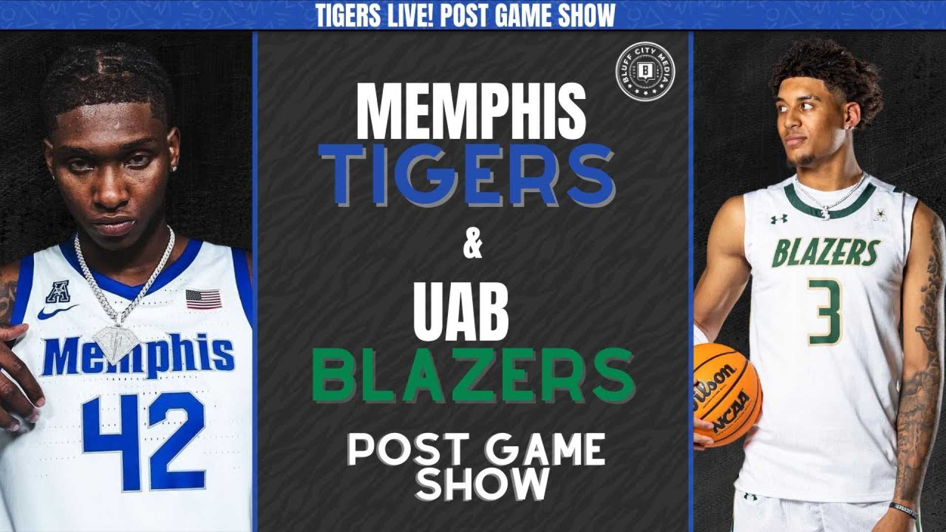 Uab Blazers Vs Memphis Tigers College Basketball Game