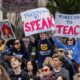 Uc Berkeley Sproul Plaza Protest Trump Administration