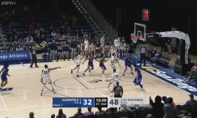 Uc San Diego Tritons Basketball Game Action