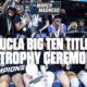 Ucla Women's Basketball Big Ten Championship Celebration