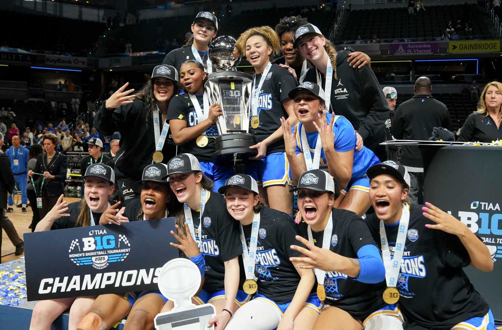 Ucla Women's Basketball Team Celebration