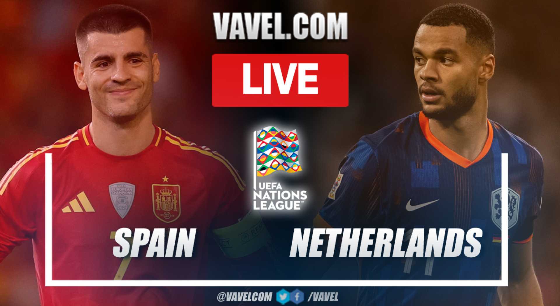 Uefa Nations League Spain Netherlands Match