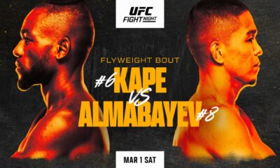 Ufc Fight Night Kape Almabayev Matchup