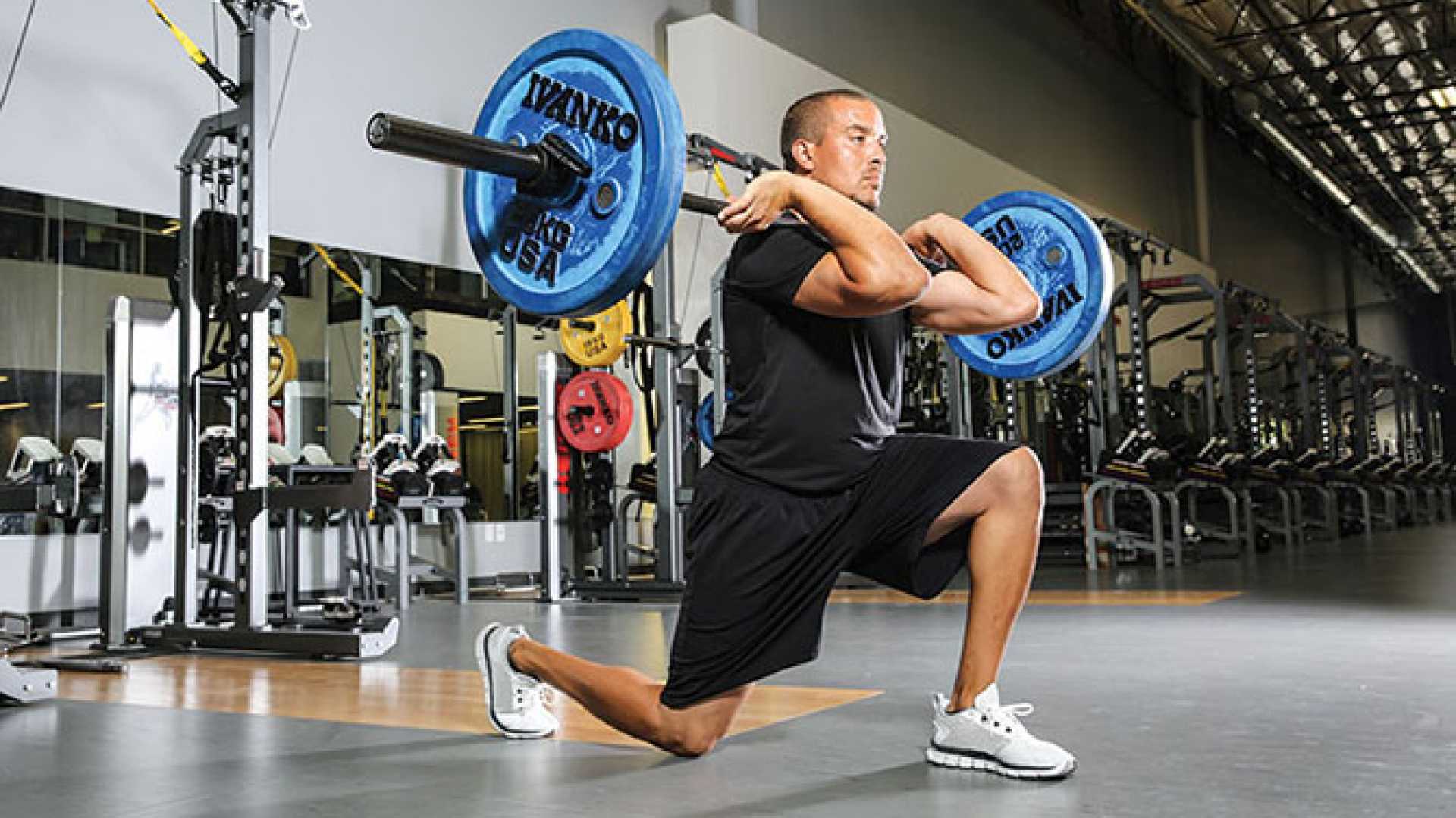 Ufc Fighters Training In Gym