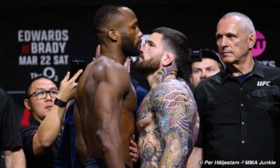 Ufc London Leon Edwards Sean Brady Fight