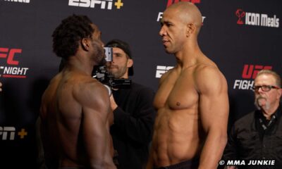 Ufc Weigh In Event Fighters Faceoff