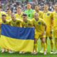 Ukraine Football Team Celebrating Victory