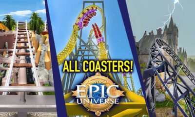 Universal Orlando Epic Universe Theme Park Attractions