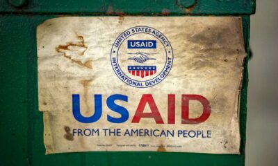 Usaid Logo And Trump Administration Officials