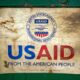 Usaid Logo And Trump Administration Officials