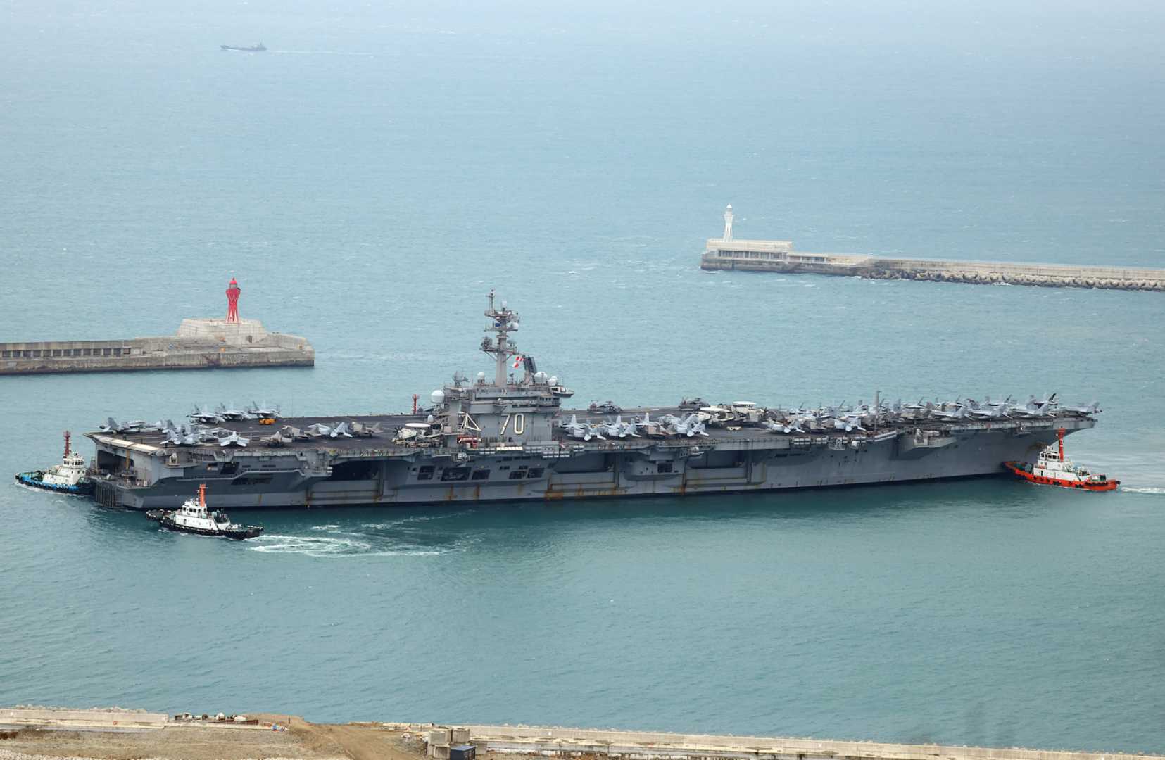 Uss Carl Vinson Busan South Korea