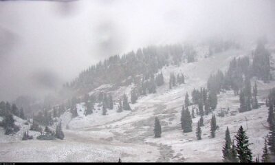 Utah Snowstorm Winter Mountain Valley