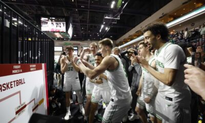 Utah Valley University Basketball Team Celebration