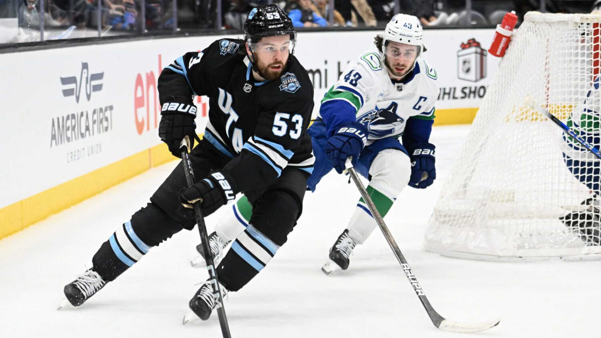 Vancouver Canucks Vs Utah Hockey Club Game