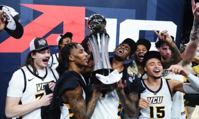 Vcu Rams Basketball Team Celebration