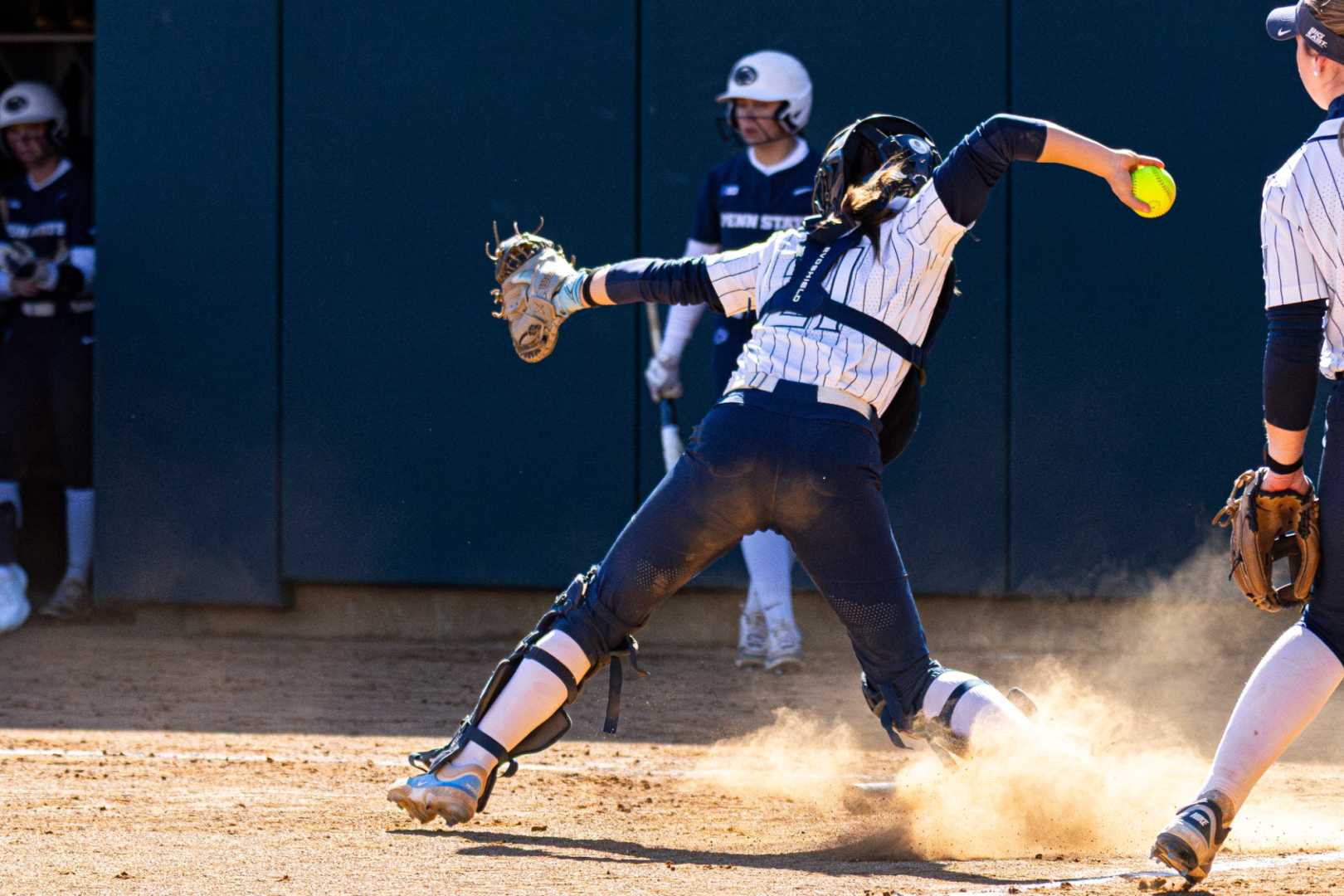 Villanova Softball Complex Game Action