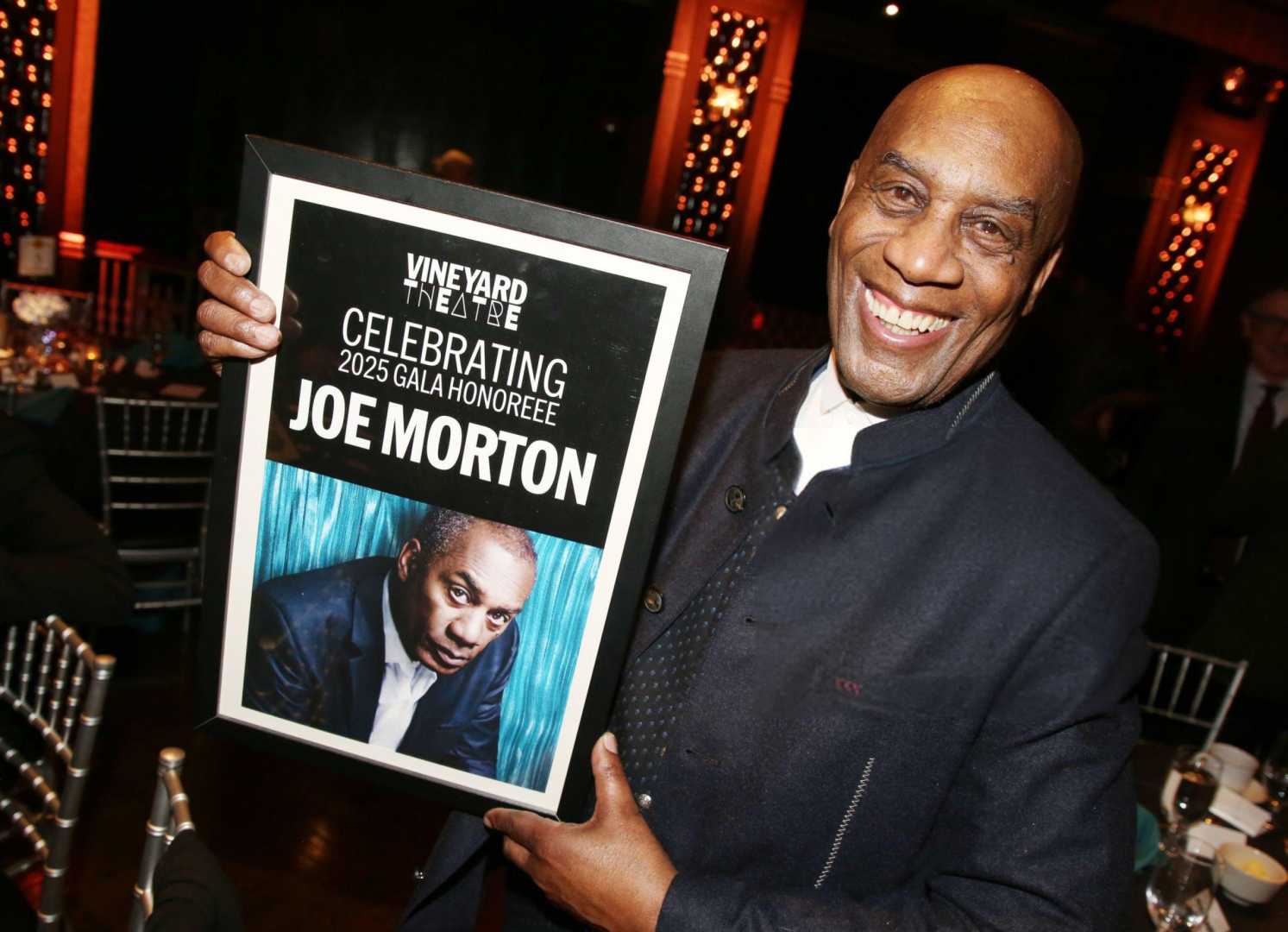 Vineyard Theatre Gala 2025 Joe Morton Celebrities