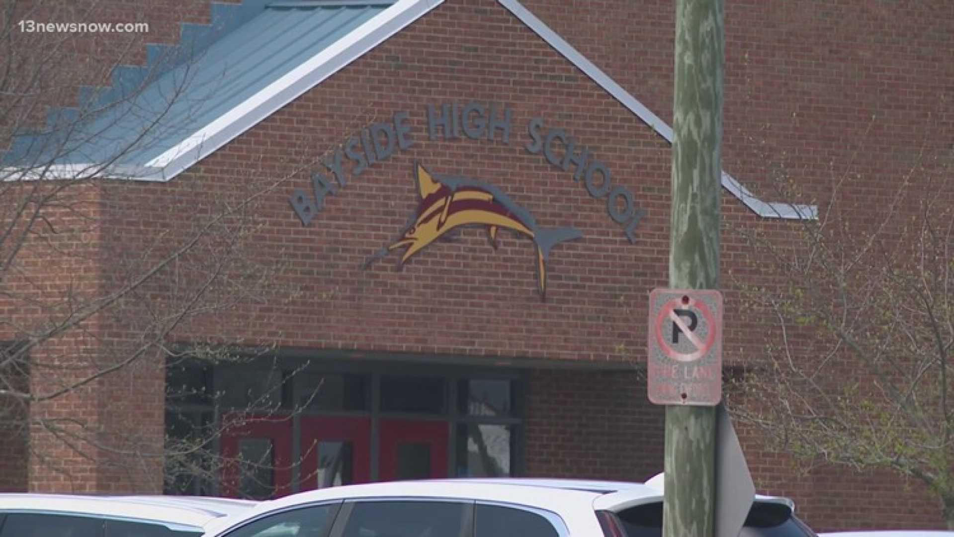 Virginia Beach Police At Bayside High School