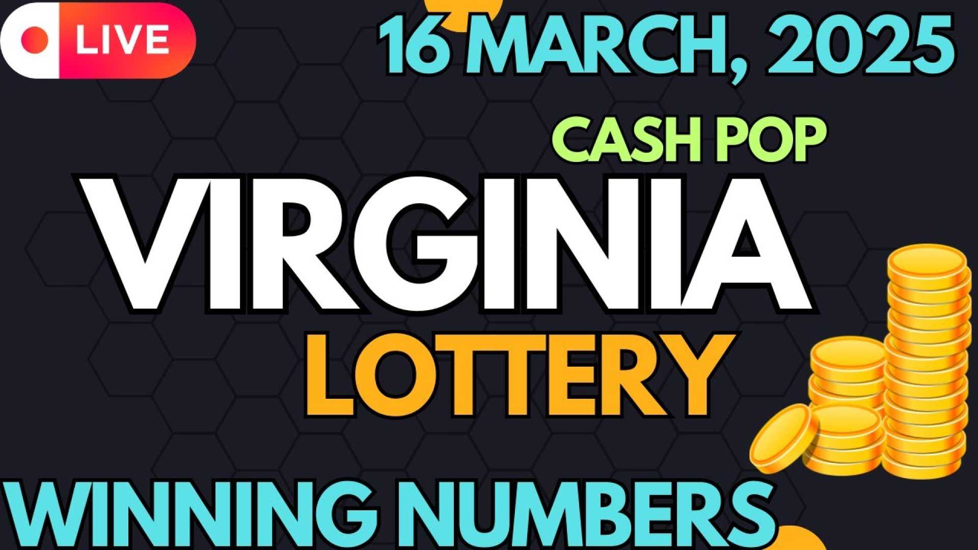 Virginia Lottery Results March 16 2025