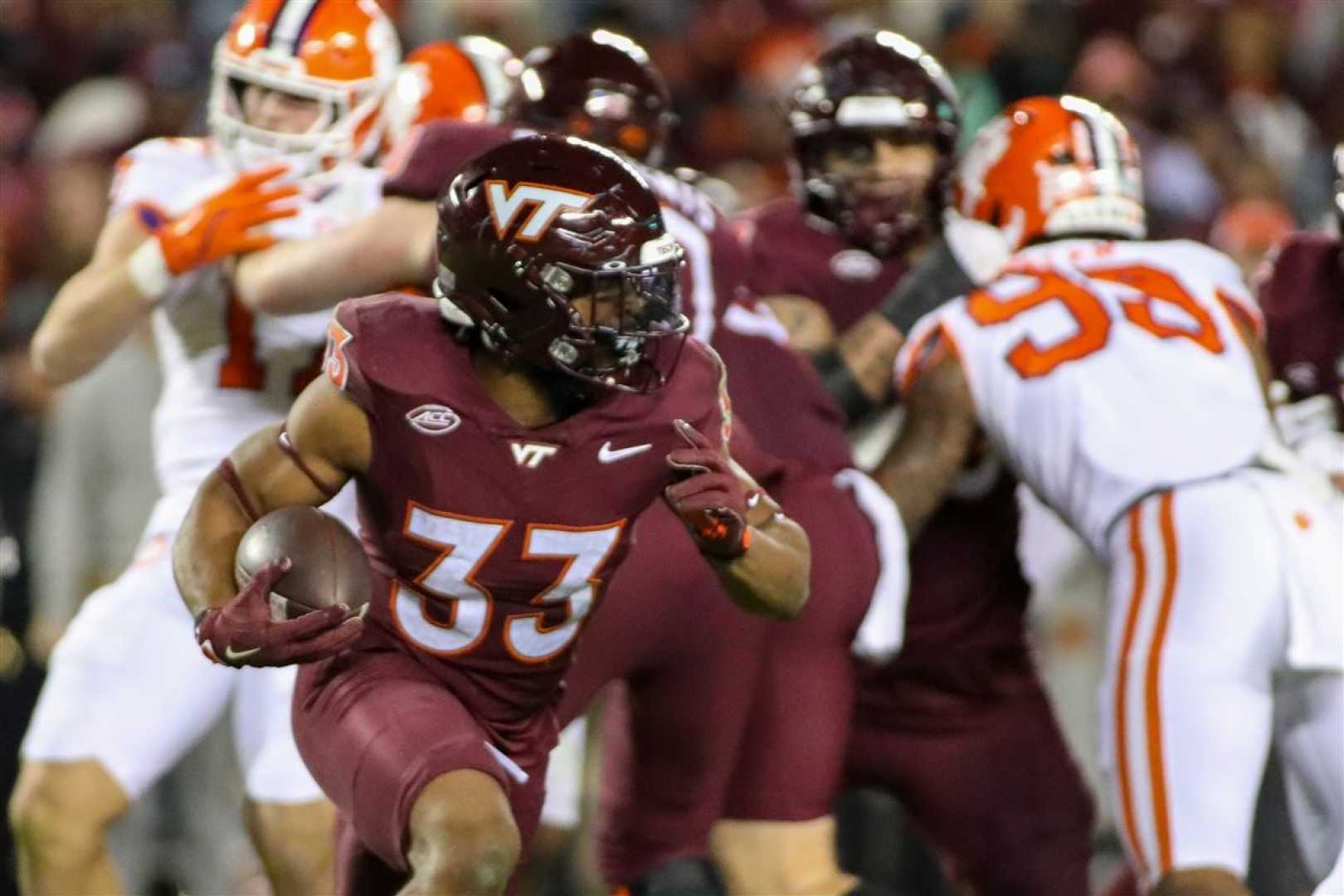 Virginia Tech Hokies Football Players At Nfl Combine