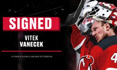 Vitek Vanecek Trade Announcement Nhl