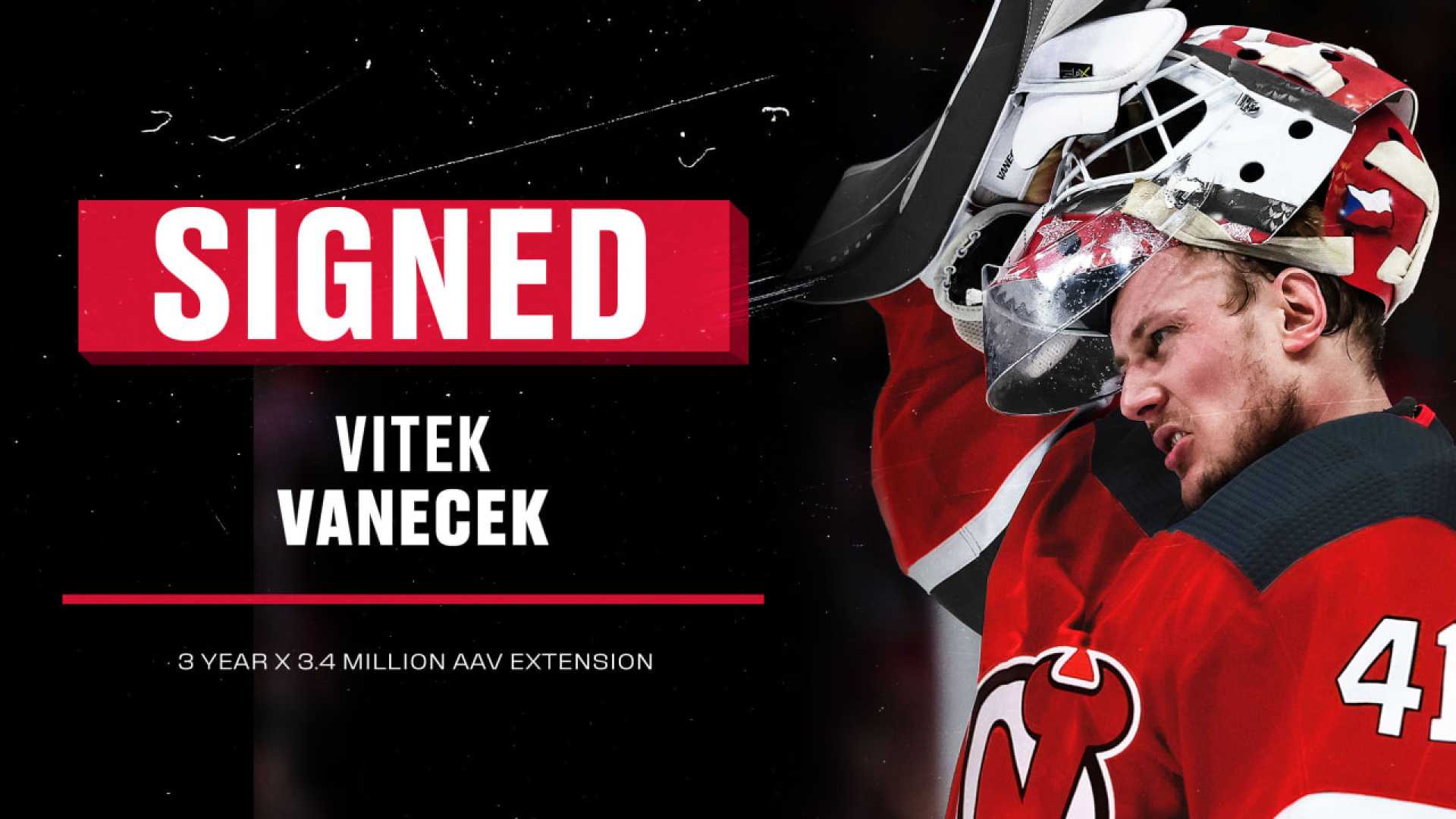 Vitek Vanecek Trade Announcement Nhl