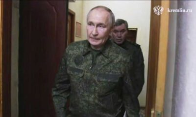 Vladimir Putin Kursk Visit Military Troops