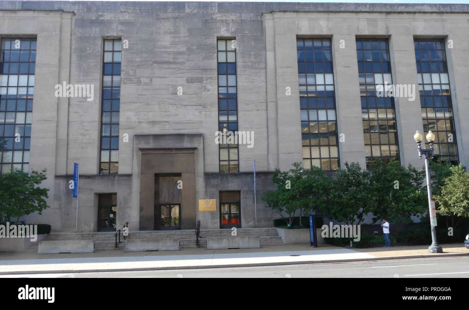 Voice Of America Building In Washington D.c.