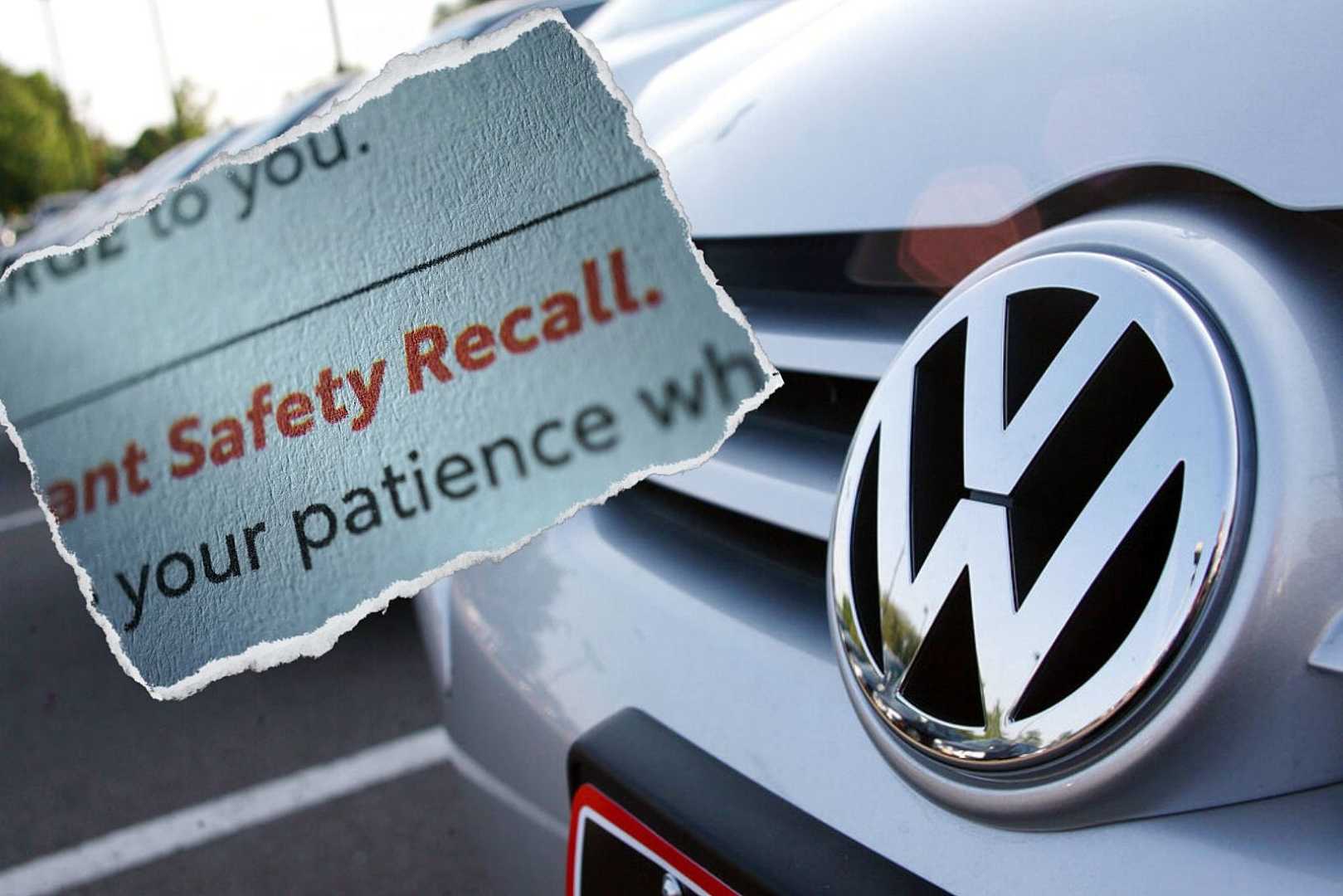 Volkswagen Vehicle Recall Safety Issue