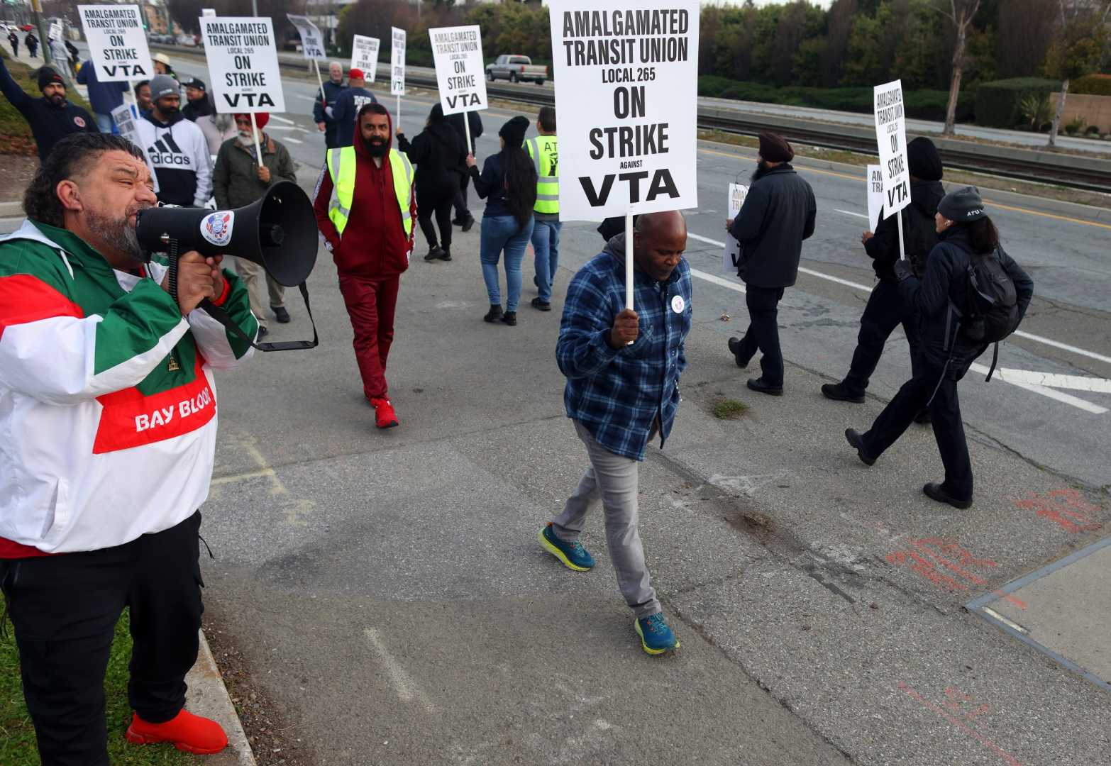 Vta Strike Protest San Jose 2025