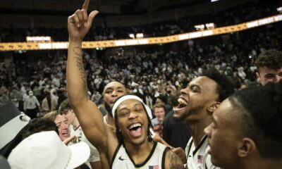 Wake Forest Men's Basketball Team Celebration