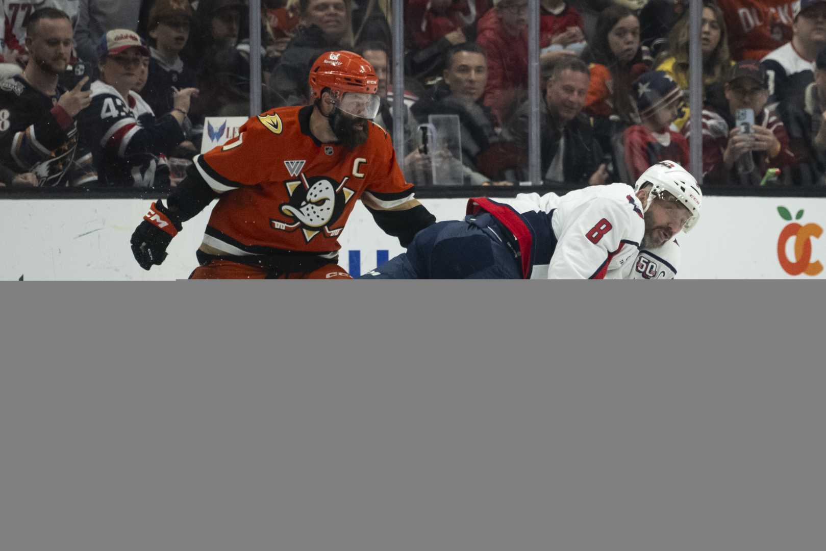 Washington Capitals Vs Anaheim Ducks Hockey Game