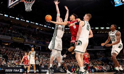 Wisconsin Basketball Team Vs Michigan State