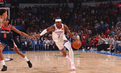 Wizards Basketball Game Action Shot