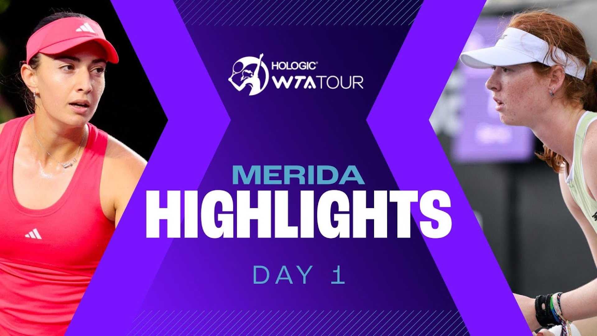 Wta Merida Open Tennis Matches