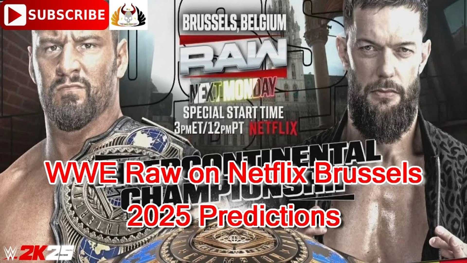 Wwe Raw Wrestling Event Brussels Belgium