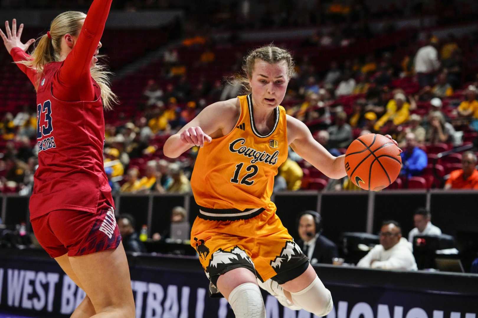 Wyoming Cowgirls Basketball Team Championship Match