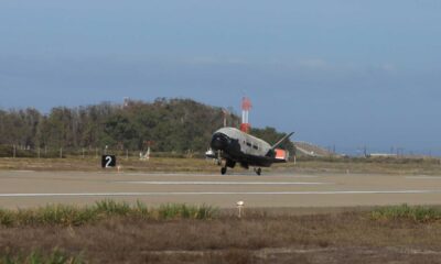 X 37b Spaceplane Landing Vandenberg Space Force Base