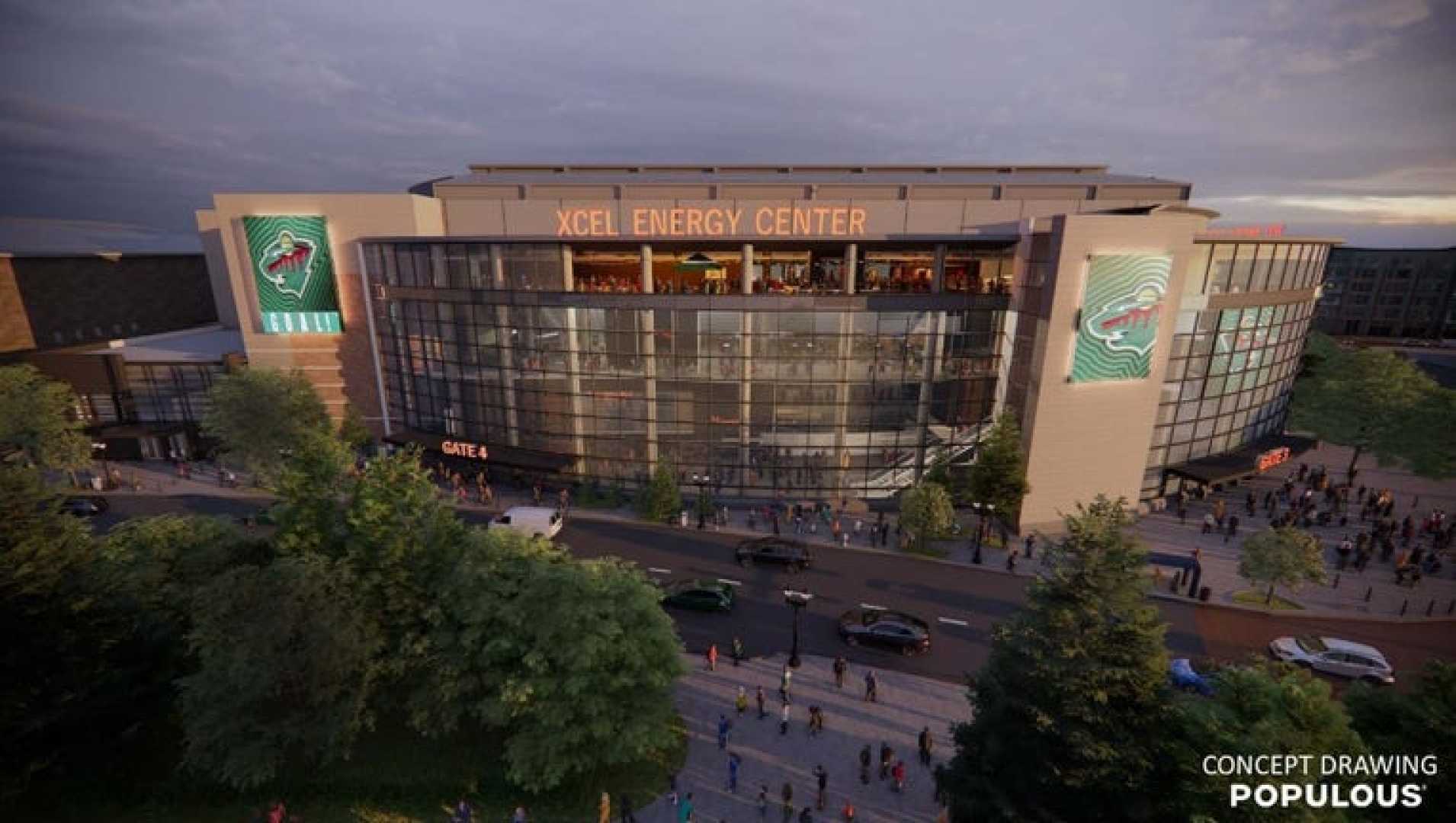 Xcel Energy Center Renovation Proposal Details