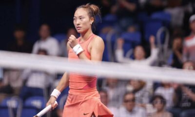 Zheng Qinwen Miami Open Tennis Match