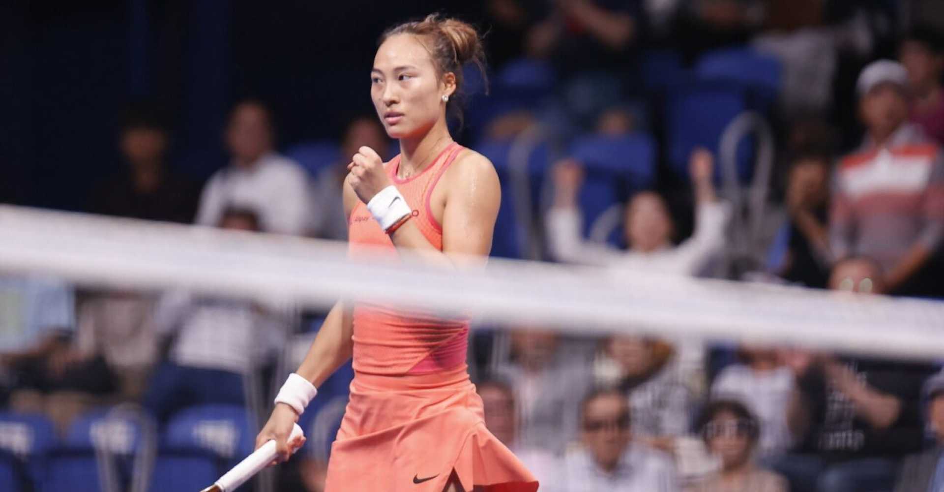 Zheng Qinwen Miami Open Tennis Match