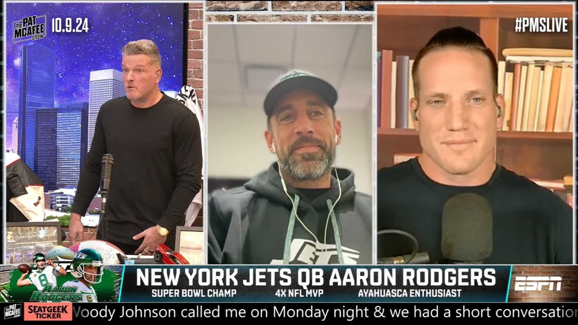 Aaron Rodgers On The Pat Mcafee Show