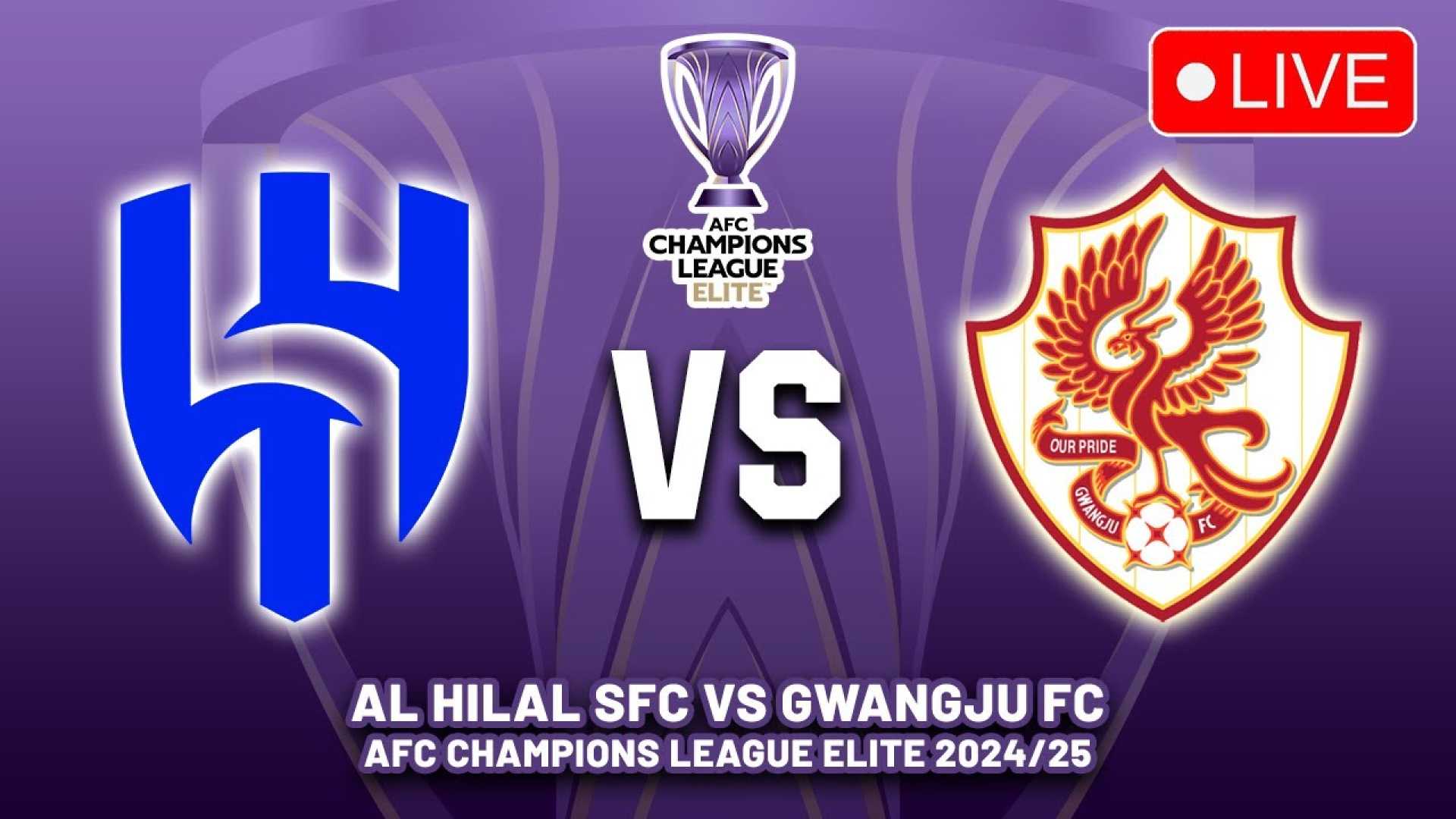 Afc Champions League Quarterfinal Match Gwangju Fc Al Hilal